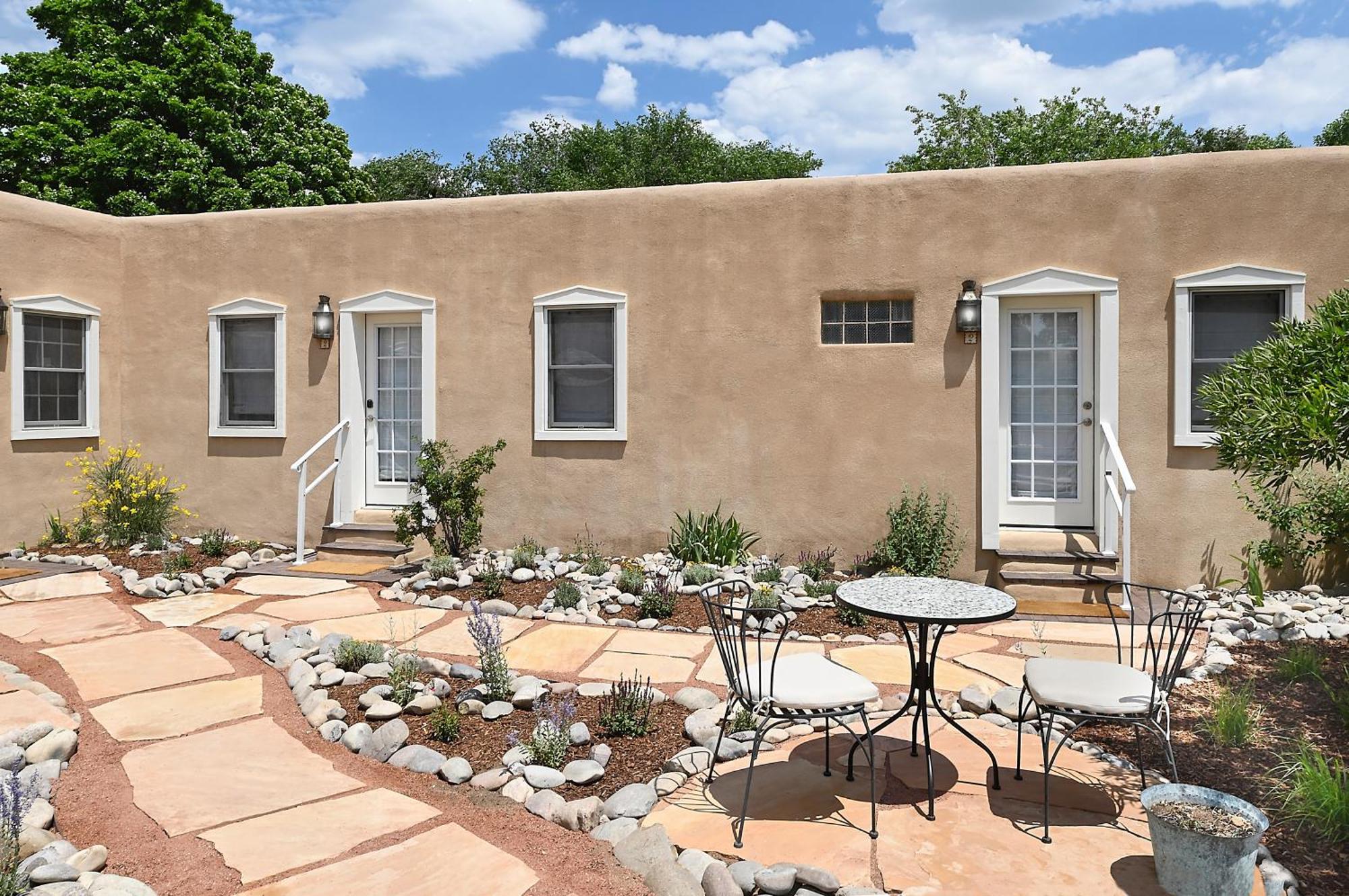 Dos Hermanas Casita 2 Downtown Courtyard Сasa de vacaciones Santa Fe